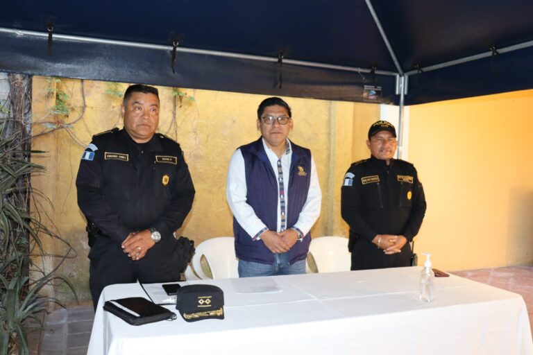 Elementos se suman a las fuerzas de la PNC de la comisaría 74 de Sacatepéquez