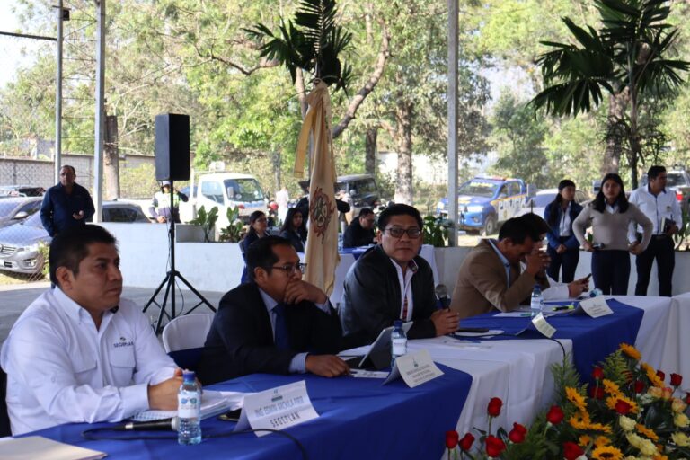 Gobernación de Sacatepéquez lidera reunión ordinaria del Consejo Departamental de Desarrollo del Departamento de Sacatepéquez